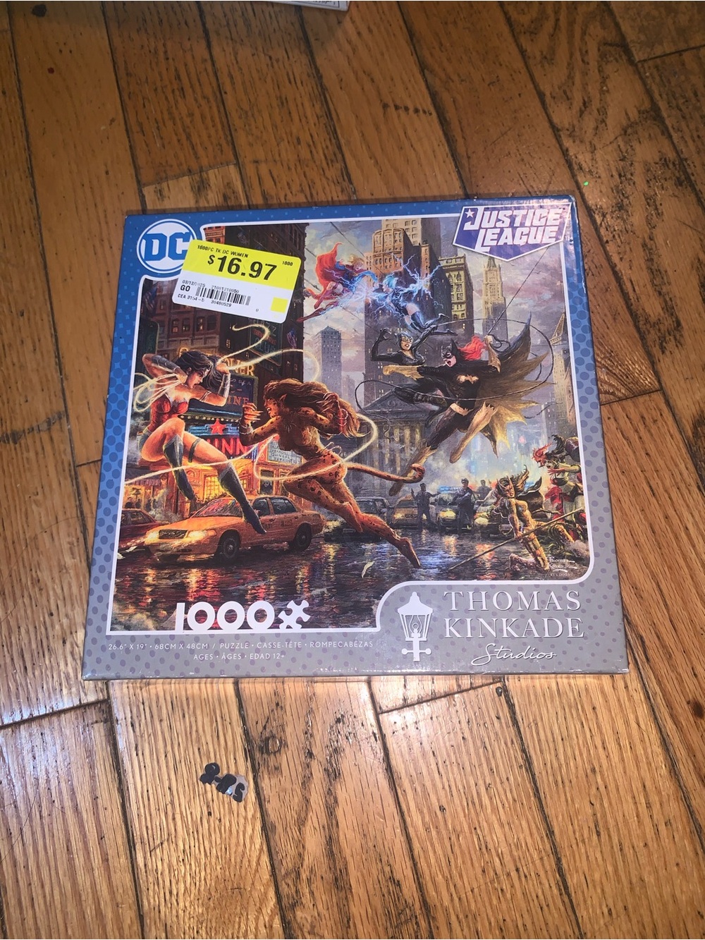 DC Women Justice league Thomas Kinkade 1000 piece puzzle